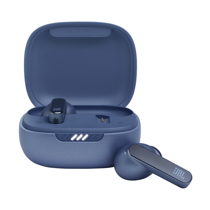JBL Live Pro 2 TWS - Blue - True wireless Noise Cancelling earbuds - Hero image number null